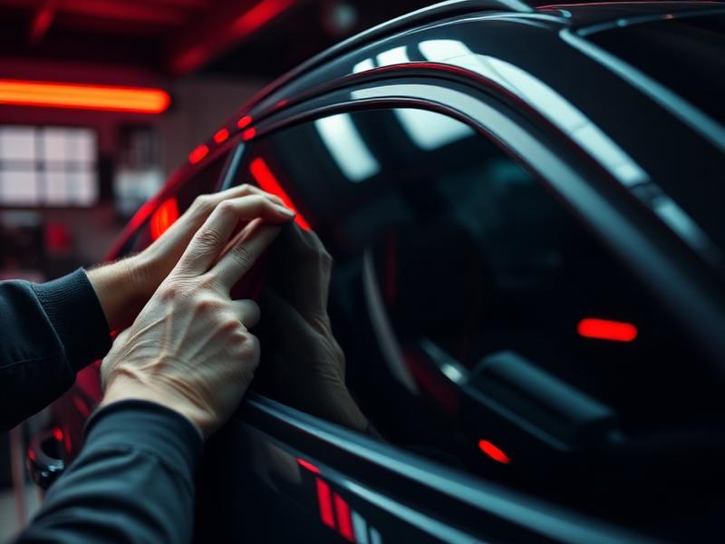 Precision tint installation