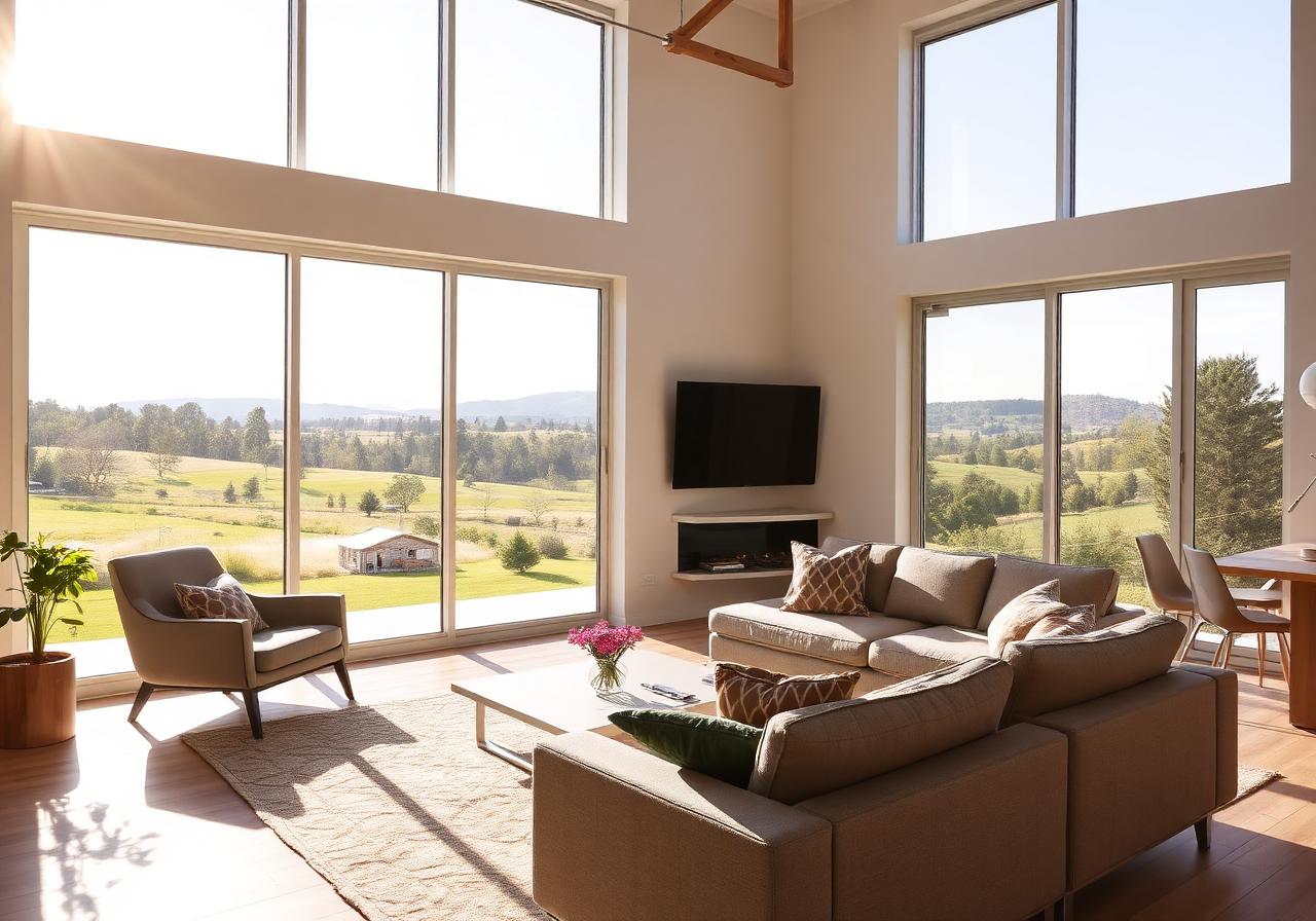 Bright tinted living room